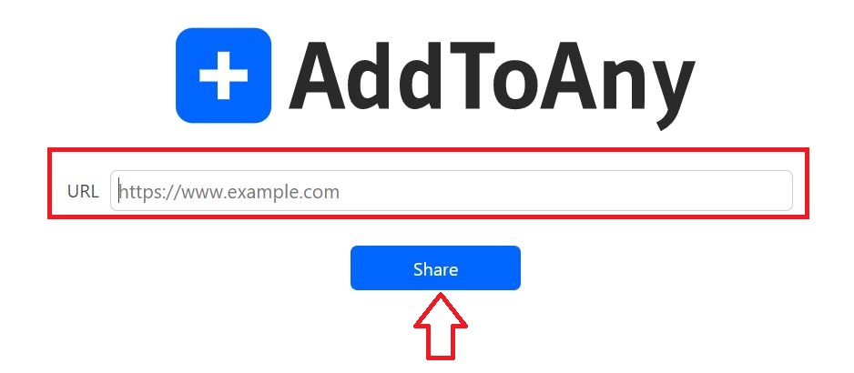 AddToAny sharing platform